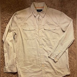 Mens Large Orvis Long Sleeve Button Down Fly Fishing Shirt